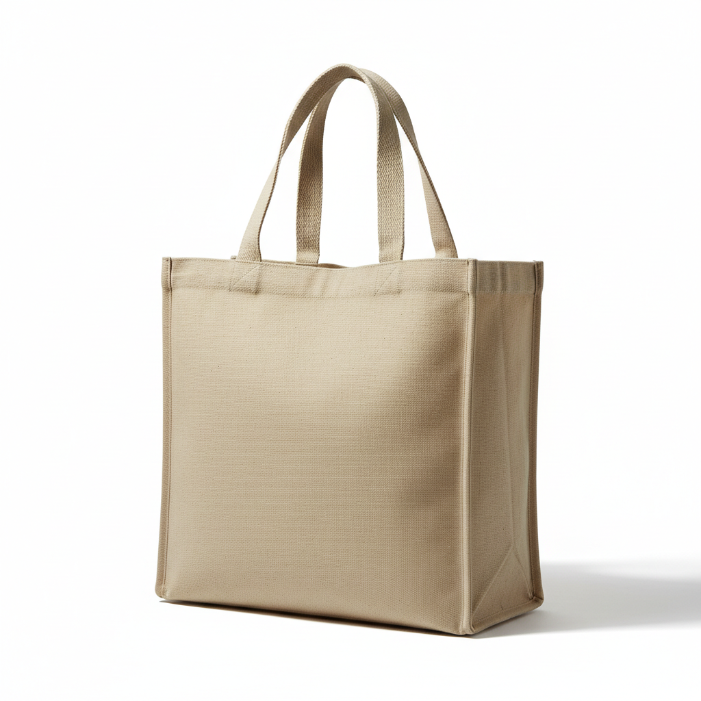 Canvas Tote Bag - Reusable Shopping Bag
