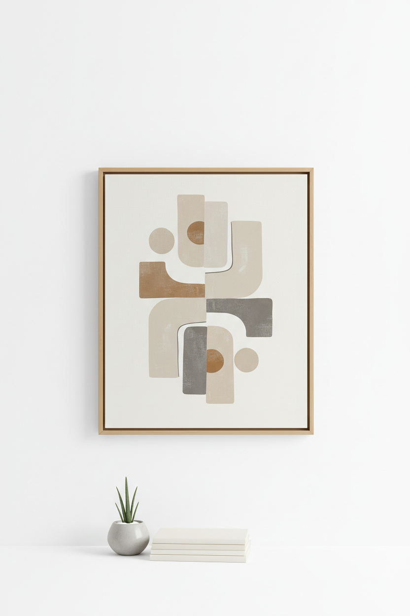 Minimalist Abstract Canvas Print