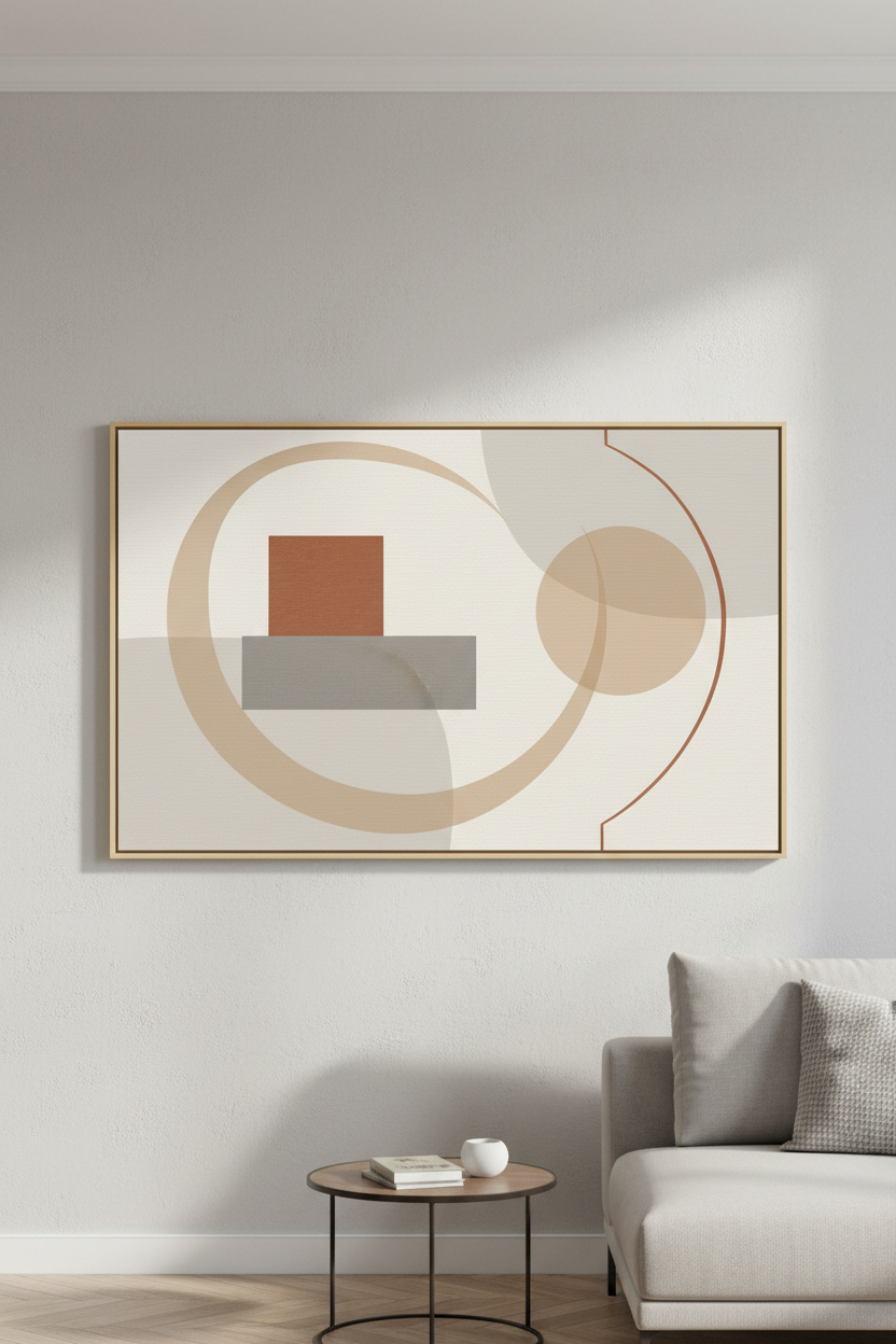 Minimalist Abstract Canvas Print