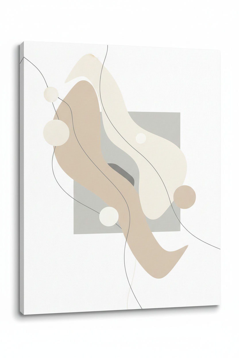 Minimalist Abstract Canvas Print