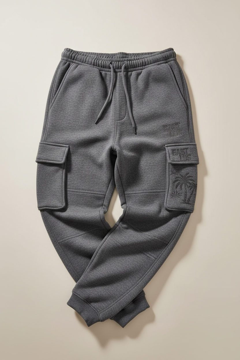 Pro Club Fleece Cargo Pants - Custom East Los