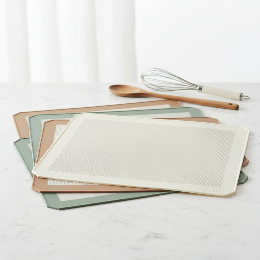 Reusable Silicone Baking Mat Set - 3 Pack