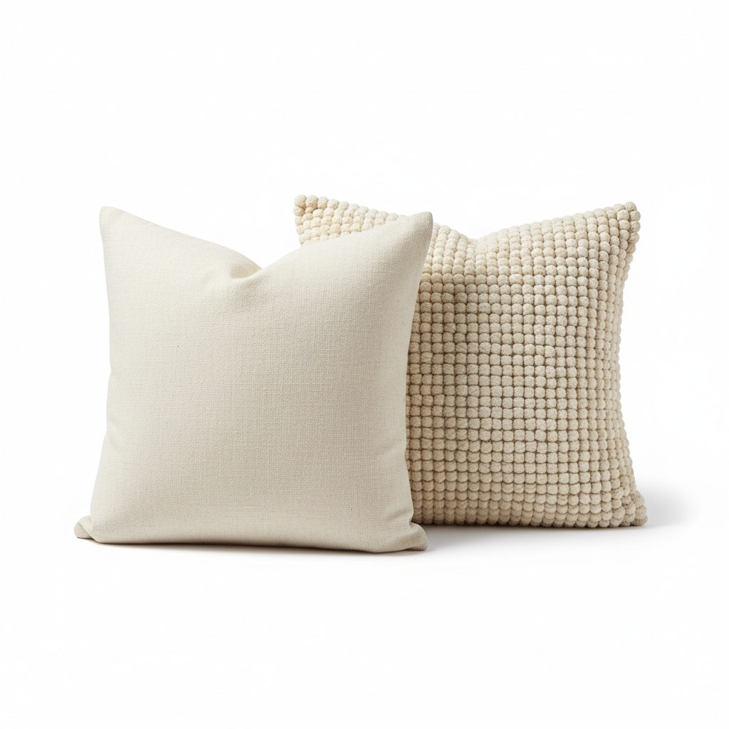 Textured Throw Pillow Set